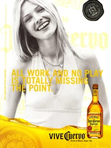 JOSE CUERVO TEQUILA AD #26 RARE 2000 OOP - Bild 1 von 2