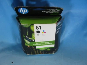 GENUINE HP CR259FN 61 BLACK 61 TRI COLOR INK CARTRIDGES - NEW - FREE SHIP - 2026 - Zdjęcie 1 z 1