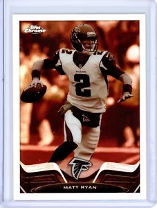 2013 Topps Chrome Matt Ryan 24 Sepia Refractor 99/99 Atlanta Falcons - Picture 1 of 1