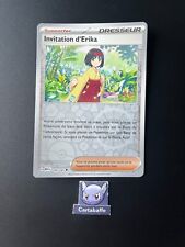 Carte Pokémon Invitation d'Erika 160/165 Reverse EV3.5 Mini Série 151 NEUF