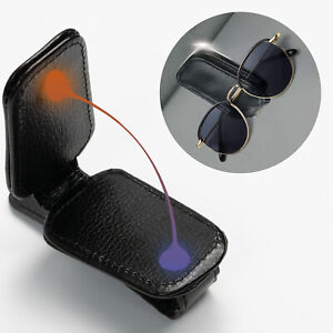 Kompatibler Sonnenbrillenhalter für BMW 1 3 5 6 7 X3 X5 X7 Serie,  Brillenetui Aufbewahrungsbox Ersatz für Fahrerseite Überkopf-Haltegriff,  qwer404