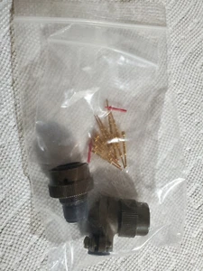 Souraiu 851-08RC12-10P50 gruppo connettore circolare MIL Spec con antistrappo - Foto 1 di 3