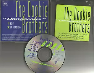 DOOBIE BROTHERS Dangerous w/ RARE EDIT PROMO Radio Dj CD single USA Seller 1991 - Picture 1 of 1