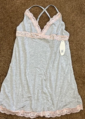 Nordstrom Nightie Small Soft Spaghetti Straps Babydoll Sexy Nightgown Lingerie - Image 1 of 4