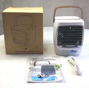 Chillwell Deluxe Portable Air Cooler USB Model 18009 New In Box 7.5"x6.5"x5.5" - Picture 1 of 14