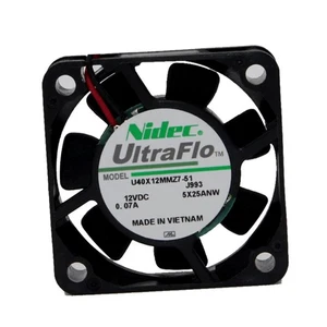 Ventilatore muto NIDEC U40X12MMZ7-51 12V 0,07A 4010 4 cm ponte nord e sud - Foto 1 di 4