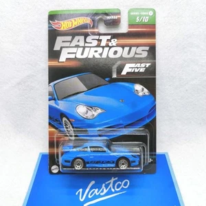 Hot Wheels 2023 Fast & Furious Series 2 Fast Five Porsche 911 GT3 RS HNT05 - Picture 1 of 5