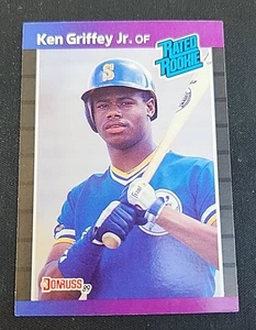 1989 Donruss Ken Griffey Jr Rated Rookie #33 - Picture 1 of 10