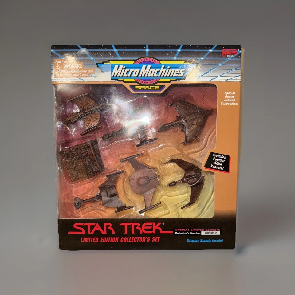Star Trek 1995 Galoob Micro Machines Space Bronze Limited Edition Used - Image 1 of 4
