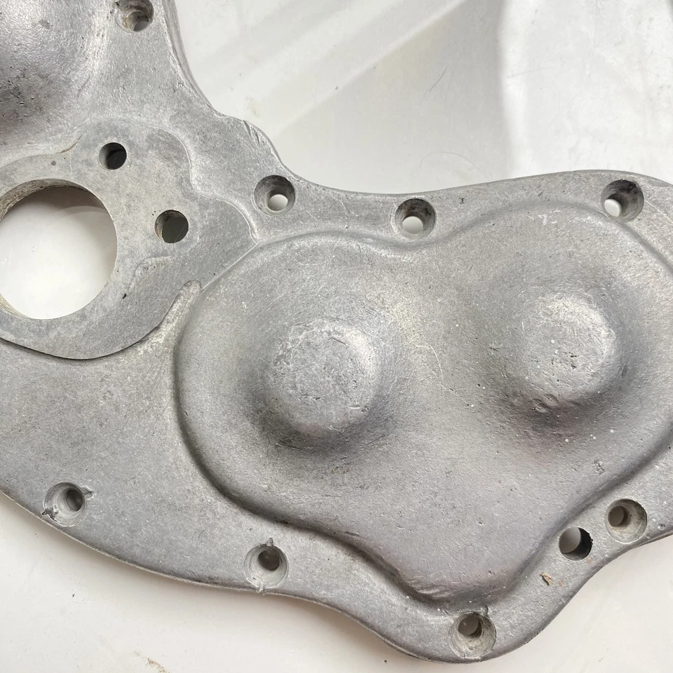 Harley-Davidson | 350cc modelo B cachorro | Cubierta del engranaje de distribución del generador 1928 SV Foto 1 de 4