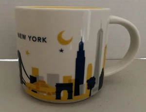 Starbucks 2015 You Are Here Collection NEW YORK Coffee Mug 14 oz. *pre-owned* - Picture 1 of 8