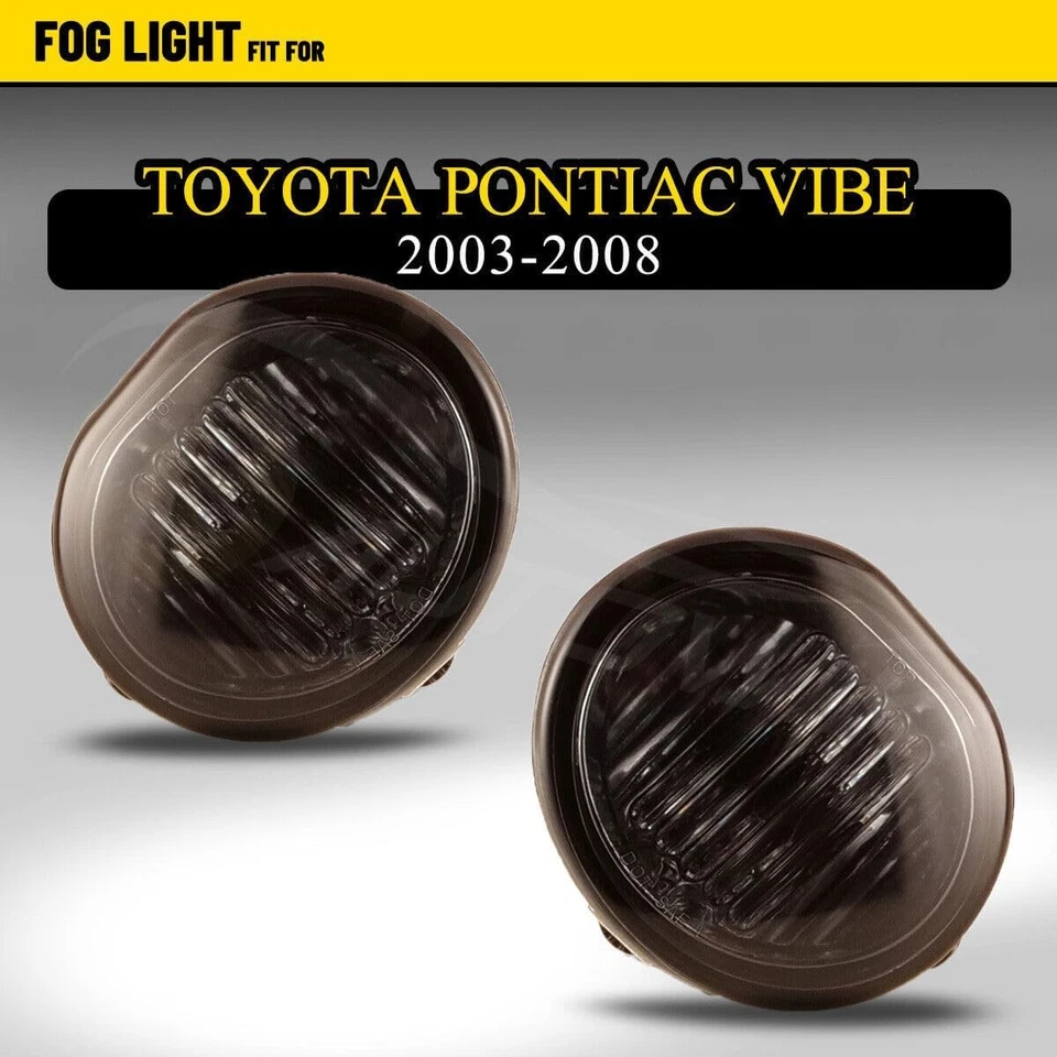 2 luces antiniebla ahumadas para parachoques Toyota Matrix Pontiac Vibe 2003-2008 faros antiniebla Foto 1 de 4