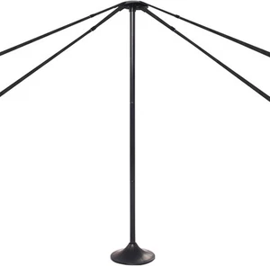 Explore Land Adjustable Boat Cover Support Pole 3 Pieces Pole, Black  - Picture 1 of 6