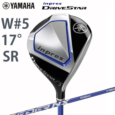 YAMAHA inpres DriveStar Fairway Wood #5 17° RH SpeederNXM423u SR Graphite Japan - Image 1 of 4