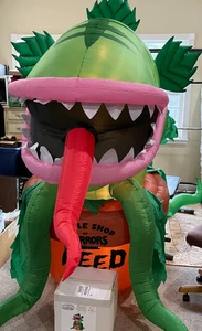 Little Shop Of Horrors AUDREY 2 Gonfiabile Soffiato Decorazione Halloween Prato 7' - Foto 1 di 15
