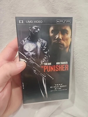 The Punisher (película UMD, 2005) Sony PlayStation Portátil PSP Probado Funciona Marvel Foto 1 de 4