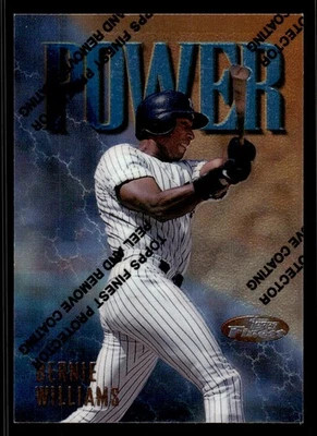 1997 FINEST BERNIE WILLIAMS 45 MINT BASEBALL NEW YORK YANKEES - Image 1 of 2