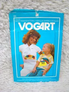 Vintage Vogart #751 Uncut Sew Pattern, Repeat Transfer Patterns, Several Designs - Picture 1 of 3