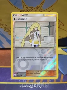 Lusamine 96/111 Sun and Moon Crimson Invasion Rare Reverse Holo Beauty Trainer ✨ - Picture 1 of 4