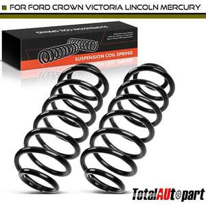2x Coil Spring for Ford Crown Victoria 1998-2011 Lincoln Town Car 1994-2011 Rear - Picture 1 of 8