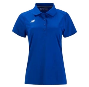 Camisa polo para mujer New Balance rendimiento tecnológico azul M mediana nueva con etiquetas - Imagen 1 de 4
