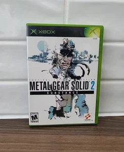 Metal Gear Solid 2 Substance (Microsoft Xbox, 2002) - Picture 1 of 5