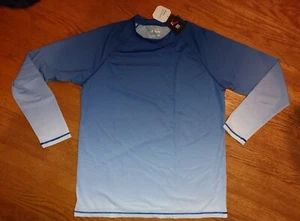 NWT Kpsun Mens Swim Shirts UPF 50+ Rash Guard Long Sleeve Sun UV Protection sz L - Picture 1 of 1