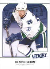 2009-10 Finnish Upper Deck Victory Canucks Hockey Card #188 Henrik Sedin
