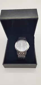 MENS SILVER RAYMOND WEIL WATCH 91.7GMS 5466 STAINLESS STEEL WR 50M - Picture 1 of 7