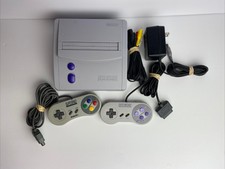 SNES Super Nintendo Jr Mini Complete Original Console Tested Works