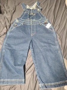 Tuta pantaloncino vintage Fubu denim collezione anni 90 taglia media - Foto 1 di 7