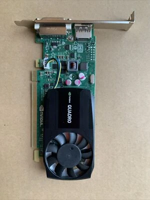 NVIDIA Quadro K620 2GB DDR3 PCIe 2.0 x16 DVI DP Video Graphics Card - Image 1 of 3
