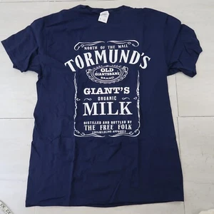 Tormund's Old Giantsbane Brand Giant's Milk Game Shirts Thrones T-Shirt Royal M - Picture 1 of 4