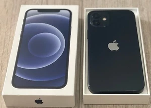 NEW Apple iPhone 12 6.1'' 5G Smartphone 64GB Unlocked SIM-Free - Black - Afbeelding 1 van 16