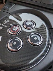 Für Abarth 695 Tributo Ferrari MTA Getriebe Ersatz Knopf Reparatur Sticky Button - Picture 1 of 20
