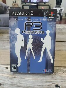 Shin Megami Tensei: Persona 3 (Sony PlayStation 2 PS2, 2007) COMPLETE. 