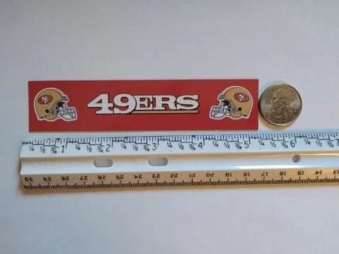 NFL San Francisco 49ers Team  Magnet Put On Refrigerator Or Any Metal Surface Cover