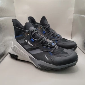 Adidas Terrex Hyperblue Mid Rain.RDY Senderismo Para hombres Zapatos Núcleo Negro-Gris Talla 9.5 - Imagen 1 de 6