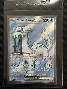 Pokémon TCG Chien-Pao ex Scarlet & Violet - Paldea Evolved 236/193 Holo Ultra... - Picture 1 of 2