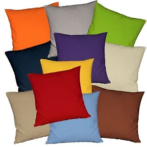 Pillow Cover*A Grade HQ*Cotton Canvas Sofa Seat Pad Cushion Case Custom Size*La