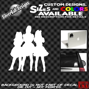 BabyMetal Silhouette Custom Vinyl decal Sticker Car Truck Window Jrock Jpop JDM - Picture 1 of 1