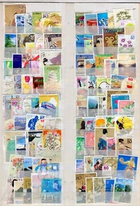JAPAN BEST LOT, 180 MODERN STAMPS, USED, VF - Picture 1 of 2
