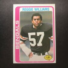 1978 Topps REGGIE WILLIAMS Rookie #229  Cincinnati Bengals   Dartmouth
