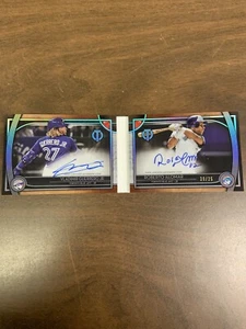 Topps Tribute Tandems 2020 automático Vladmir Guerrero Jr/Roberto Alomar 20/25 TT-GA - Imagen 1 de 3