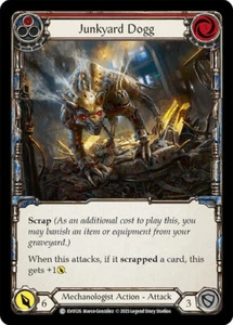 Junkyard Dogg - (RED) - Common - Bright Lights Flesh and blood TCG NM - Picture 1 of 1