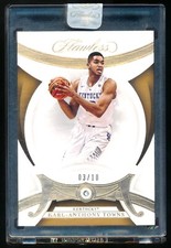 2020 Panini Flawless Collegiate Karl-Anthony Towns #49 Diamond 3/10 Gold Gem
