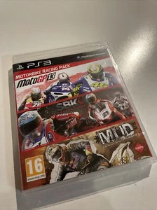 NEUF NEW 3 jeux moto GP 13 SBK MUD playstation 3 PS3 blister motorbike motocross - Imagen 1 de 2