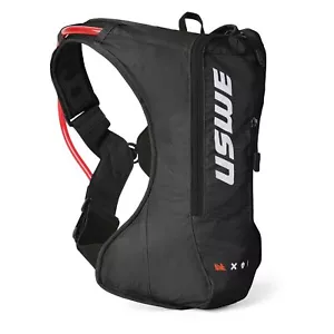 USWE Outlander Moto 4L Hydration Pack w/3.0L 100oz Bladder Enduro MTB - Black - Foto 1 di 7