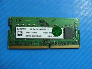 Dell 7480 Kingston 8GB 1Rx8 PC4-2400T Memory RAM SO-DIMM KMKYF9-MIH - Afbeelding 1 van 2