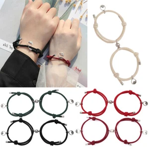 Magnetic Couples Bracelet Adjustable Attraction Matching Couples Bracelet gutTf - Picture 1 of 18